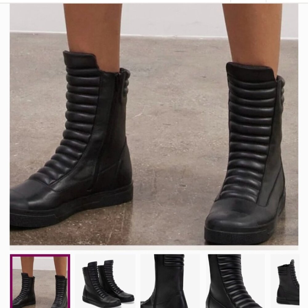 Marcella nyc sneaker high top boot